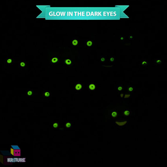 glow in the dark eyeballs