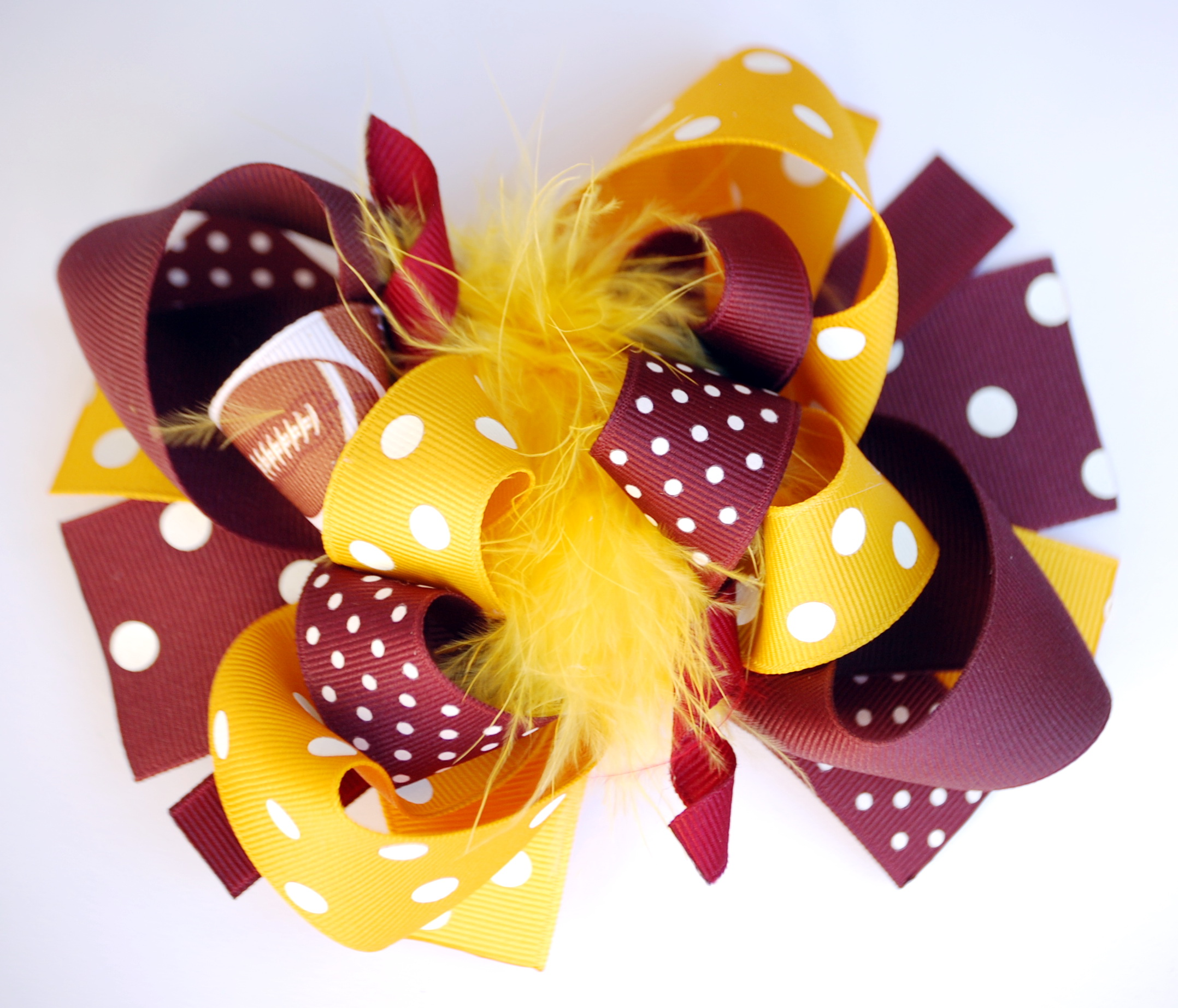Boutique Arizona State Sundevils Maroon And Gold Baby Or Girls
