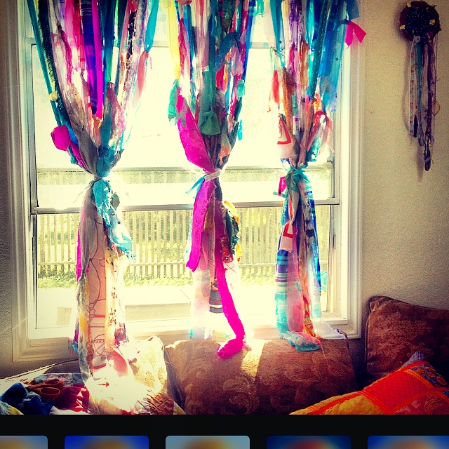 4ft X 5ft Bohemian Nursery Wall Hanging Boho Gypsy Curtains Sold