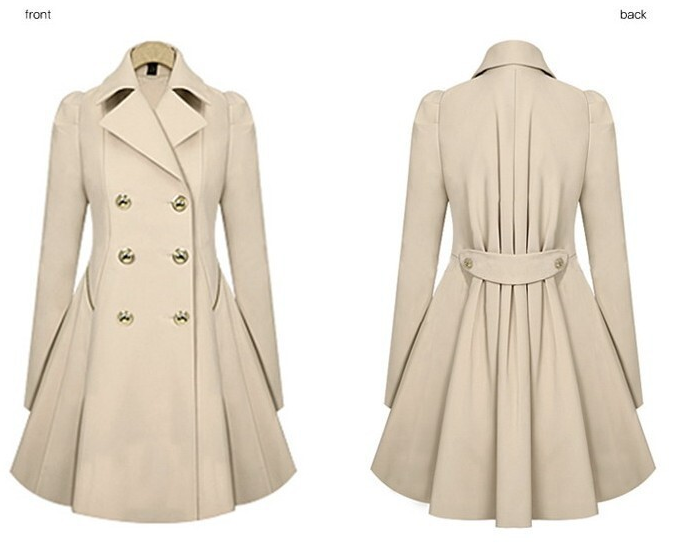 Cute Women's Trench Coats on Sale, 59 
