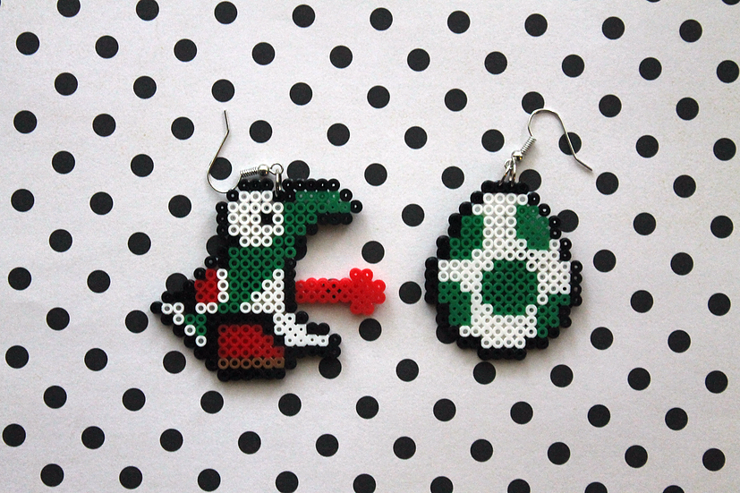 Mario Egg Perler Beads BUNDLE Super Mario Perler