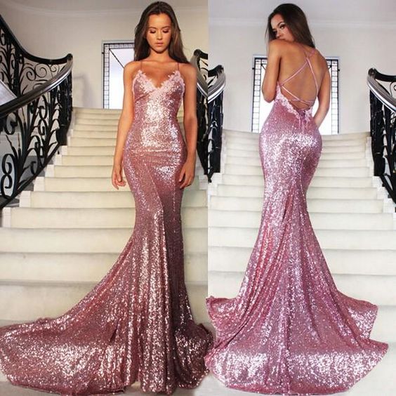 Backless Evening Gowns