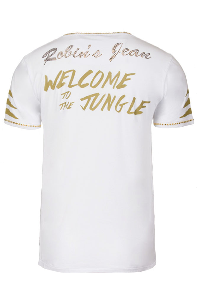 white and gold robin jeans