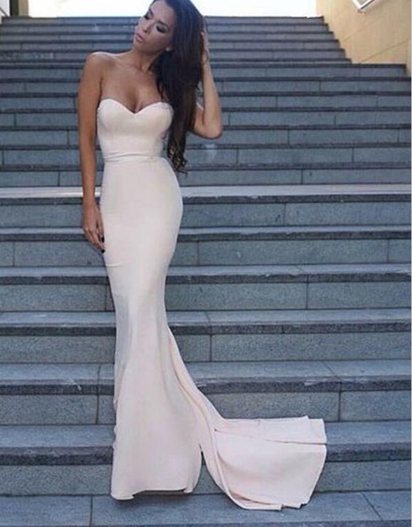 Light Pink Formal Dresses