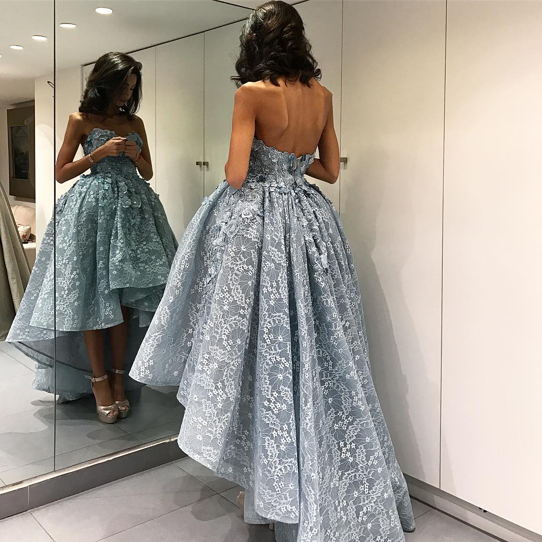 Backless lace prom dresses exclusive photo Backless lace prom dresses exclusive photo