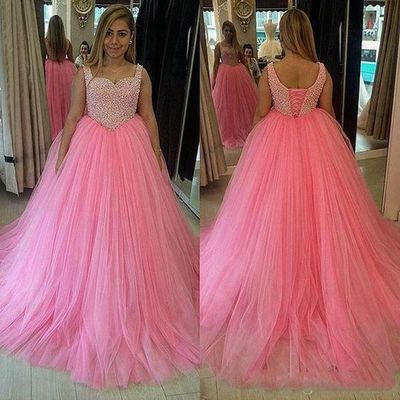 hot pink wedding gowns