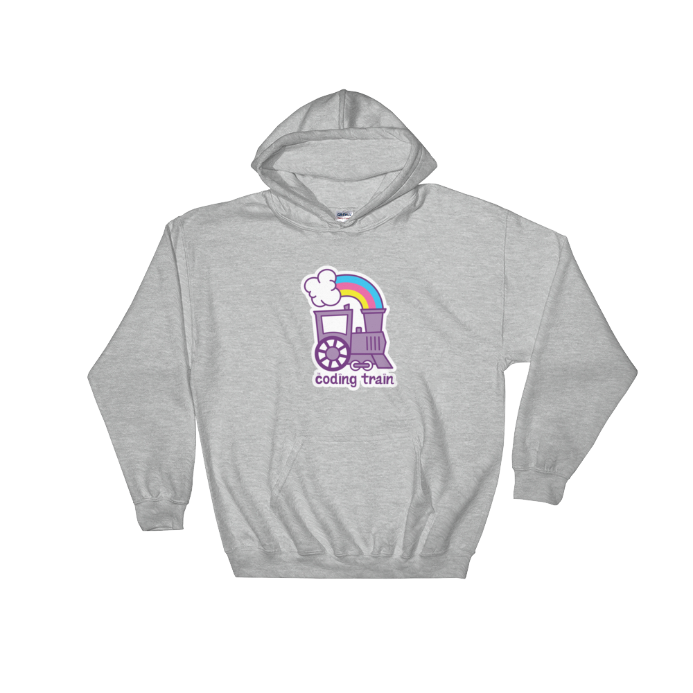 simple grey hoodie