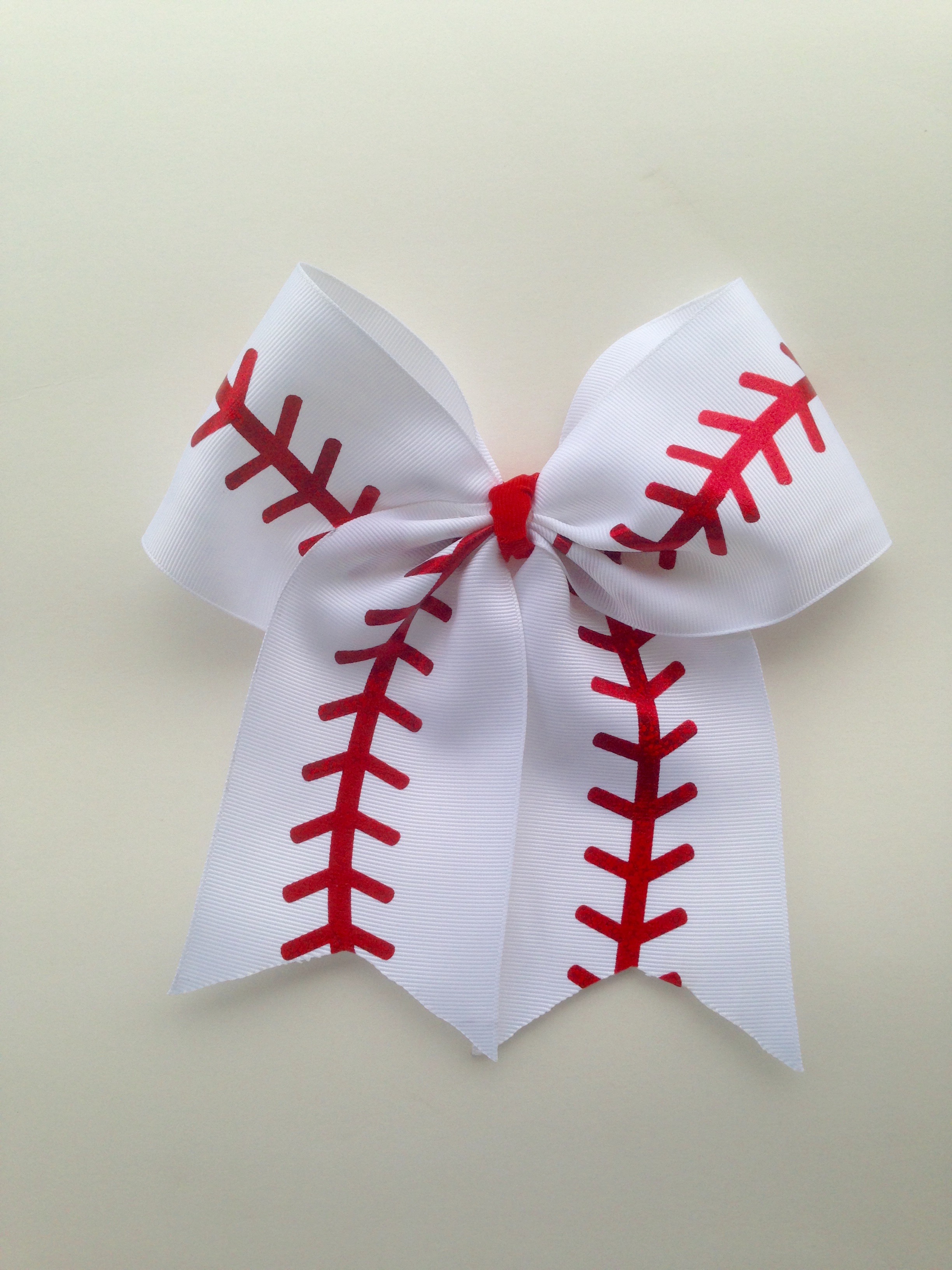 Baseball Hair Bow On Storenvy