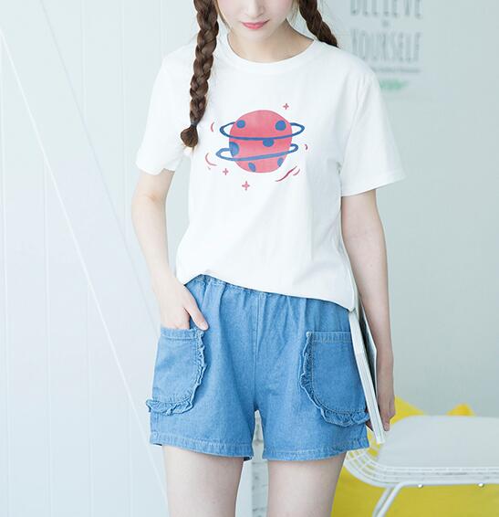 Planet Printed T-shirt on Storenvy