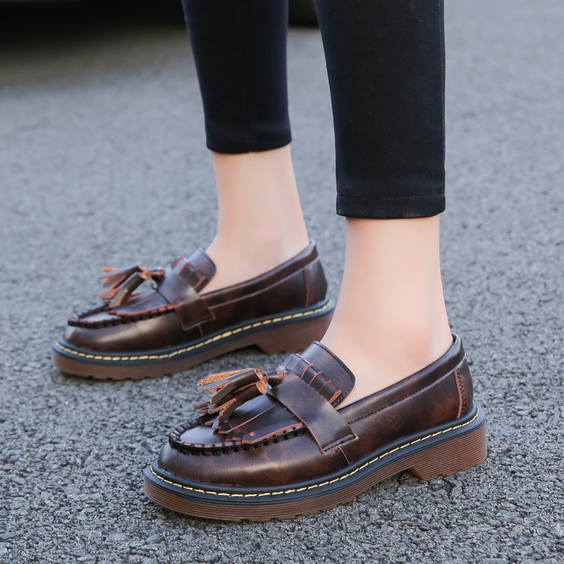 female leather shoes