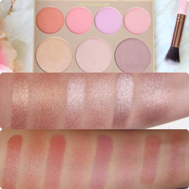 city color blush palette