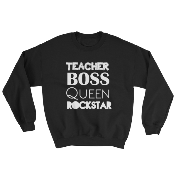 white boss sweatshirt