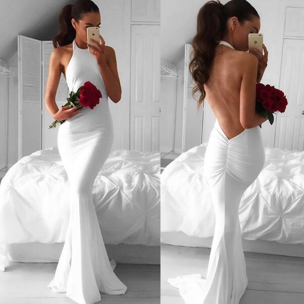 Modern Backless Dress