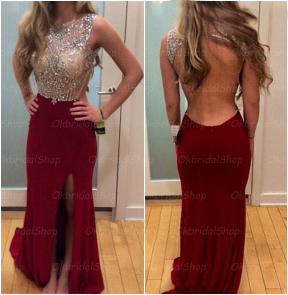 best red prom dresses