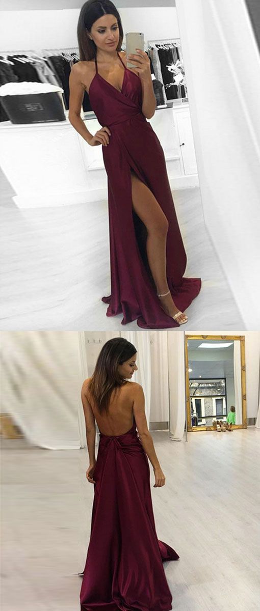 Ball Dresses with Slit