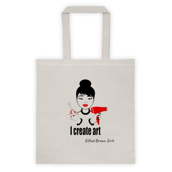 Hairstylist Tote Bag Sold By Gifted Brown Girls On Storenvy
