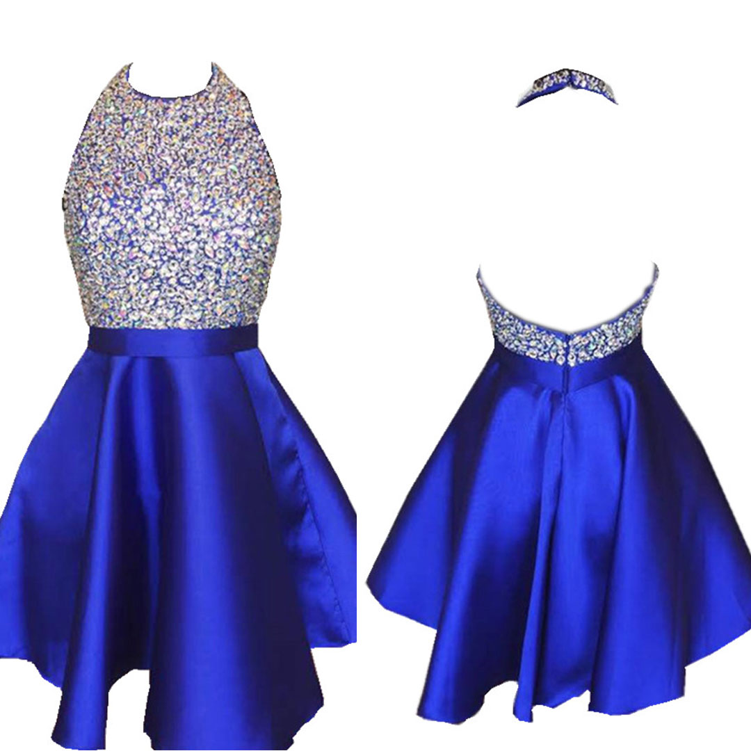 blue hoco dresses
