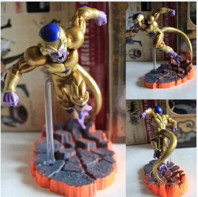 gold goku figure