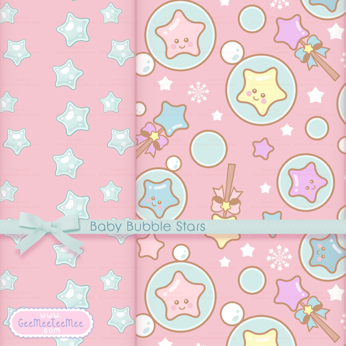 baby bubble stars sweetie