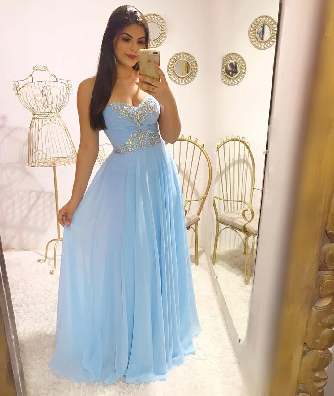 Floor Length Homecoming Dresses