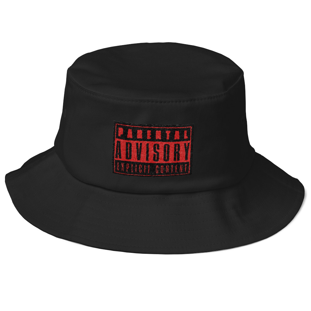 parental advisory bucket hat
