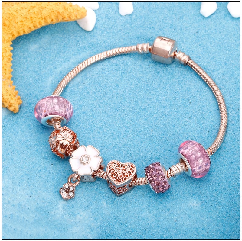 girls rose gold bracelet