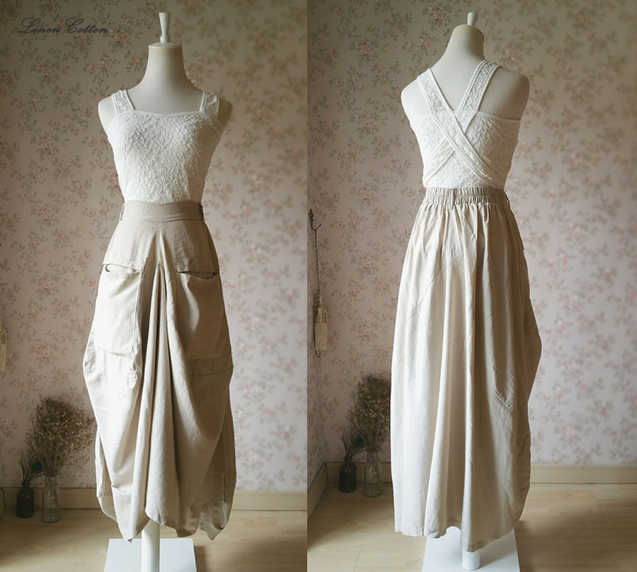 big maxi skirt