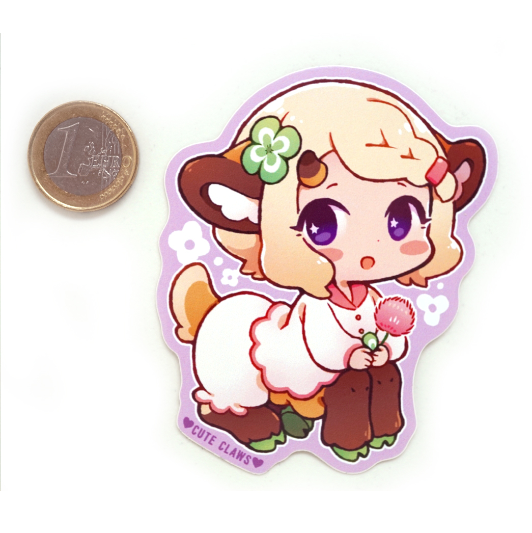 vinyl stickers pack cute claws chibis on storenvy