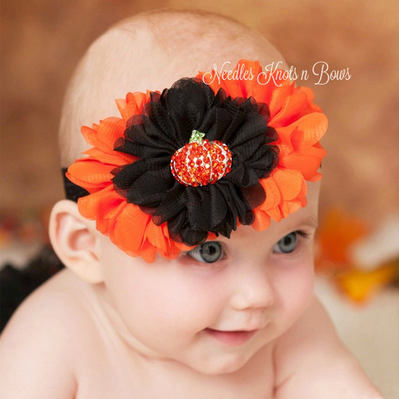 baby girl halloween headband