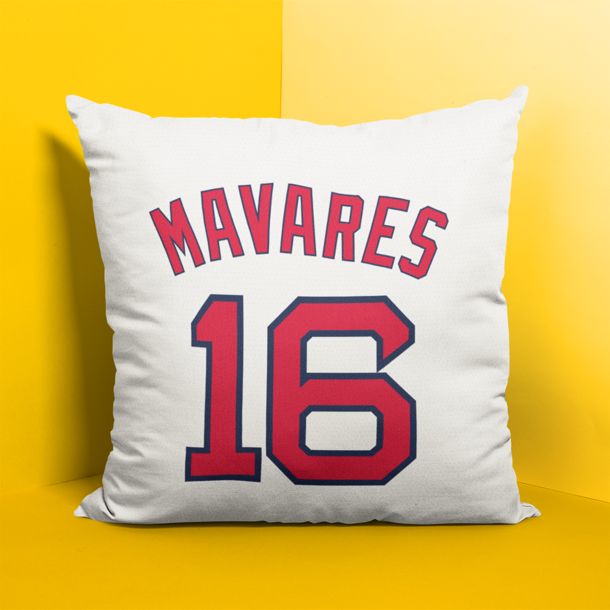 Boston Red Sox Personalized Pillow Case White Custom With Name