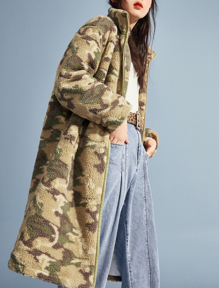 borg maxi coat