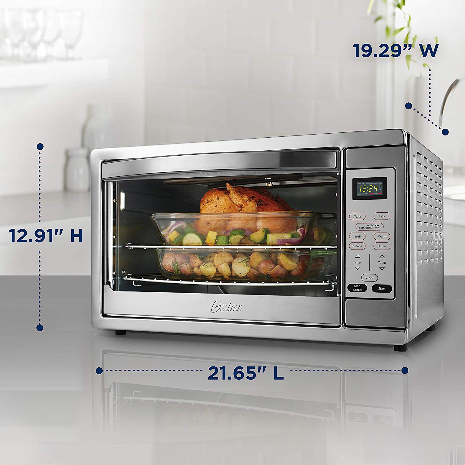 Oster Extra Large Convection Countertop Oven Sold By Bold Bargain