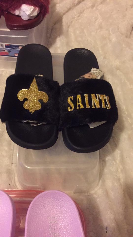 glam slippers