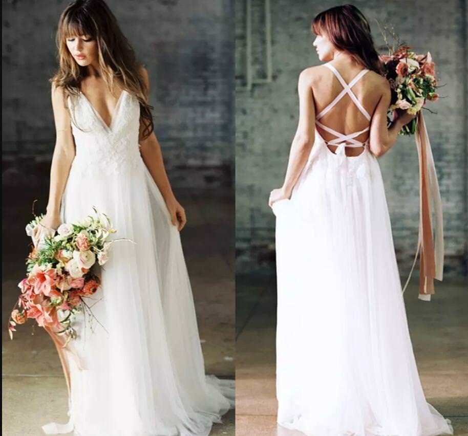 2019 boho wedding dresses