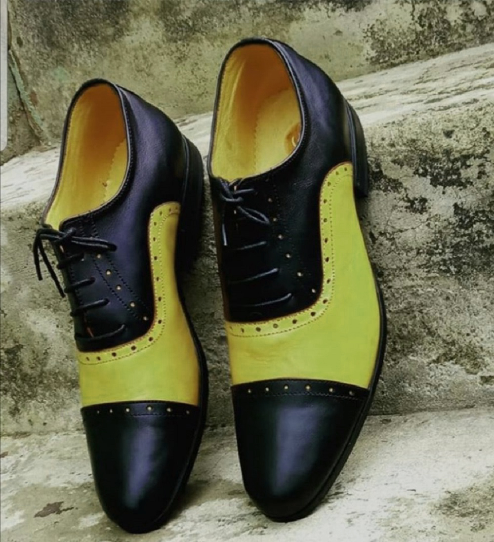 black nice shoes