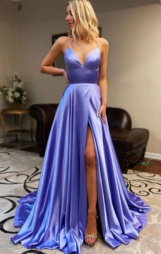 sexy lilac dress