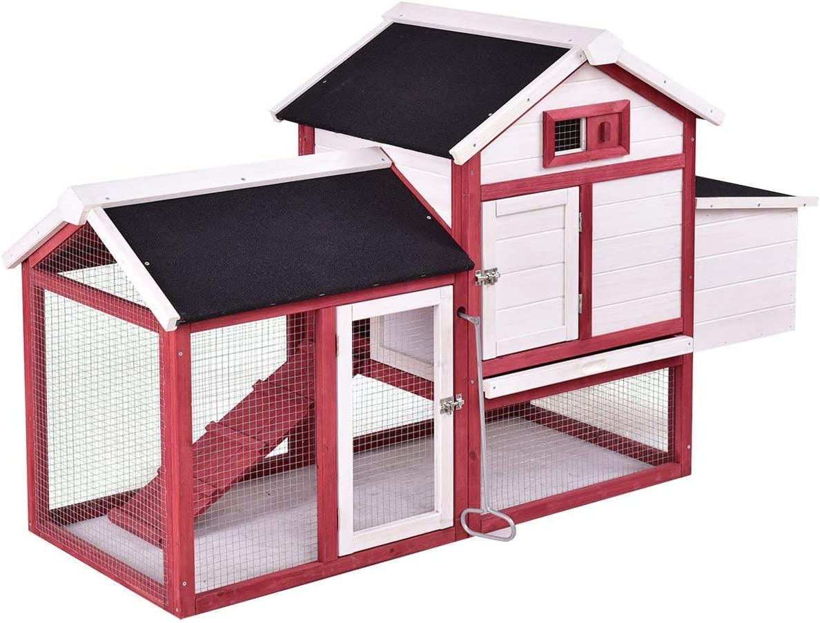 large rabbit cage outdoor