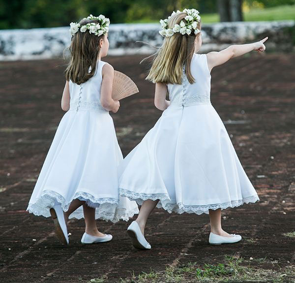 ankle length flower girl dresses