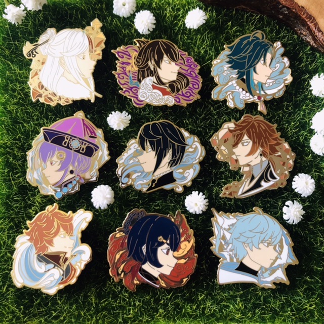 ‼️LIMITED‼️ Genshin Impact Enamel Pins · Resadentevil · Online Store